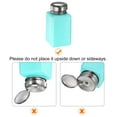 thumbnail image 4 of Uxcell Solvent Alcohol Dispensers 180ml(6oz) Push Down Liquid Dispenser Pump w Stainless Steel Lid, Green, 4 of 6