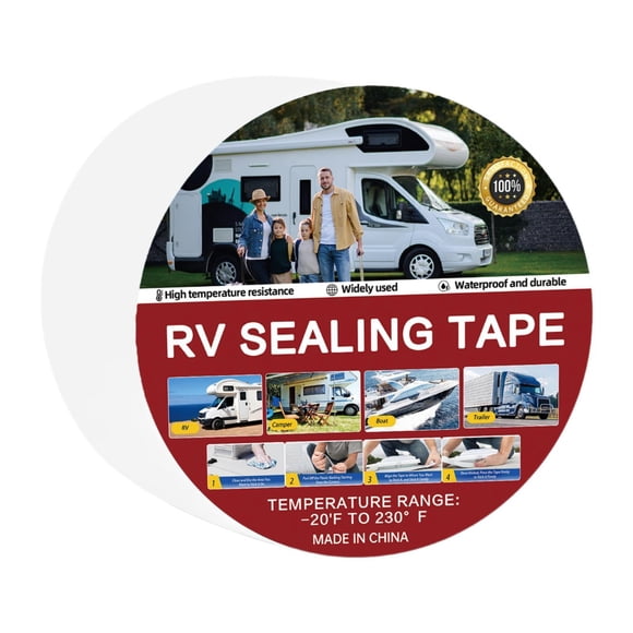 Zorion RV Sealant Tape Roofing Repair Waterproof Durability, Professional, Seal Roofing 500cmx10cm