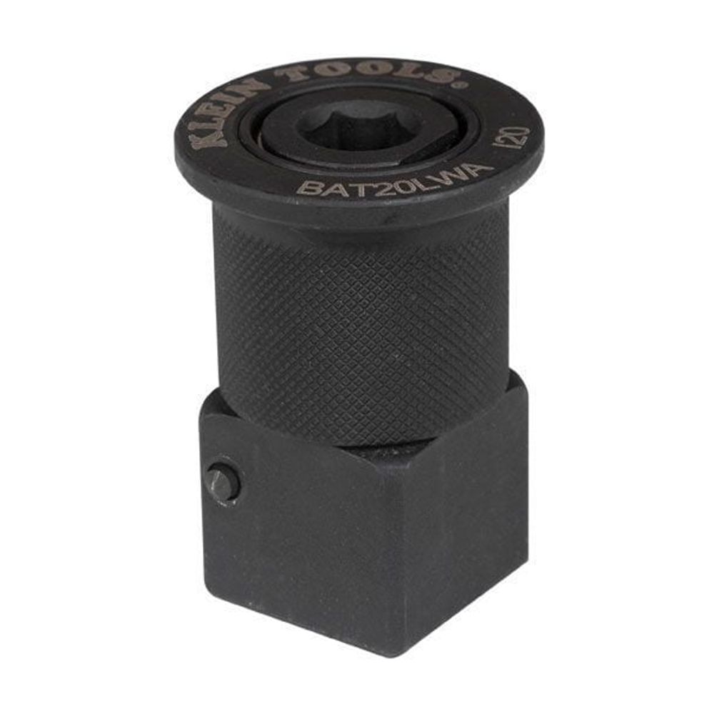 Klein Tools BAT20LWA 90-Degree Impact Wrench 7/16 in. Adapter