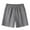 Dark Gray, variant on Diufon Cotton Linen Mens Shorts Solid Color Lounge Shorts Elastic Waist Drawstring Shorts