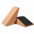 thumbnail image 4 of Squat Wedge Block Cork 2 Pack - Non Slip Heel Elevated Wedge and Calf Raise Block - Slant Board for Squats to Avoid Muscle Strain, 4 of 5