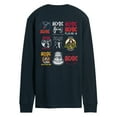 thumbnail image 2 of ACDC - Logo Grid - Men's Long Sleeve Graphic T-Shirt, 2 of 4
