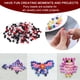 thumbnail image 5 of REGALWOVEN 1000Pcs Cuentas de Pony Acrílicas a Granel Bead de Plástico Barril Rojo Blanco Negro Claro para Collar Llave, 5 of 6