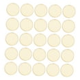 thumbnail image 4 of 100pcs Unfinished Wood Circles 32mm Wooden Discs Round Cutouts for Crafts Art Projects Home Decor and Ornaments, 4 of 8