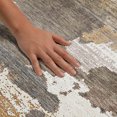 thumbnail image 3 of Addison Rugs Mayfield Premium Machine Washable Transitional Abstract Brown Rectangle Rug, 3' x 5', 3 of 8