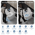 thumbnail image 3 of EPLO Smart Bidet Toilet, Auto Open/Close Lid, One-Piece Toilet Bidet Thankless, LED Display  Elongated Toilet  G20, 3 of 15