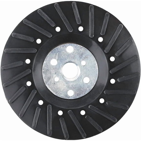 S SATC 1 Pack - 4-1/2" x 5/8"-11 Resin Fiber Disc Backing Pad with Lock Nut for Grinder