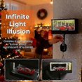 thumbnail image 2 of Infinity Garage Keychain, Wall Mounted Infinity Mirror LED Lamp Display Case Key Holder, Christmas Gifts for Car Enthusiasts & Collectors, 2 of 5