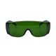 thumbnail image 1 of Gafas de seguridad láser Protección ocular verde azabache 18 x 7 x 7 cm JAMW Sencillez, 1 of 4