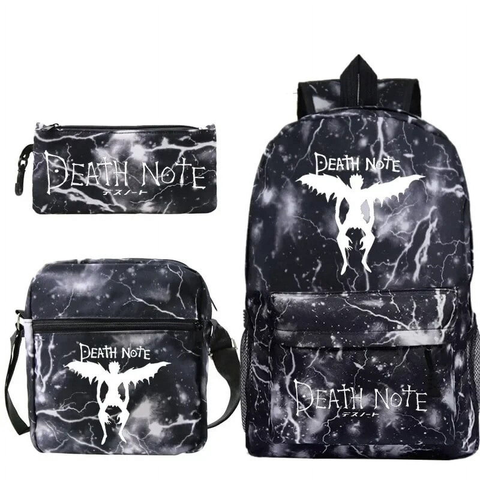 death note mini backpack Death-Note-Ryuk-5-Inch-Plush-Doll-With-Backpack -Clip-Attached.jpg?v=1724315850 BEWAKOOF Unisex Black Death Note