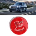 thumbnail image 4 of Engine Start Button Ignition Switch Cover Replacement for F30 3 Series F10 F12 F15 F16 G30 with Disk Bottom Start Stop Kit, 4 of 7