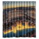 thumbnail image 1 of ABPHQTO Cortina de ducha navideña Cortina de ducha impermeable 160x180 cm, 1 of 2