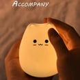 thumbnail image 4 of LED Battery Night Cartoon Cute Cat Silicone Light LED Color Changing Children's Bedroom Ambient Night Light Tap Light, 4 of 8