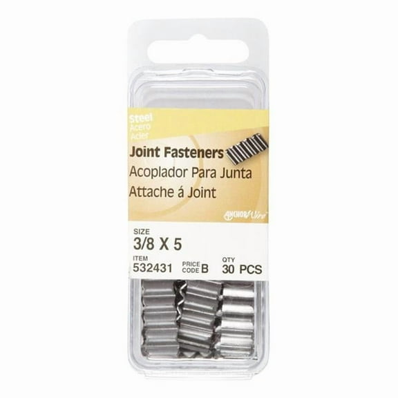 Hillman 532431 Corrugated Joint Fastener, Steel, Fas-Pak