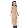 thumbnail image 2 of 2-16 Years Girl Dress Holiday Islamic Muslim Short Sleeve Dresses, 2 of 5
