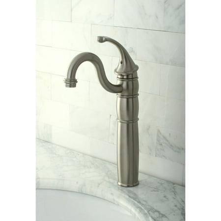 UPC 663370079085 product image for Kingston Brass KB142. GL Georgian Vessel Faucet with Deck Plate and Metal Lever  | upcitemdb.com