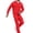 Red, variant on Blekii Mens Sweatshirt Sweatpants Set Fleece, Men's Solid Color Sweatshirt & Sweatpants Set, Long Sleeve Hoodie & Jogger Pants, Casual Lounge Wear for Fall Winter, Fleece Lined Hoodie Jogger