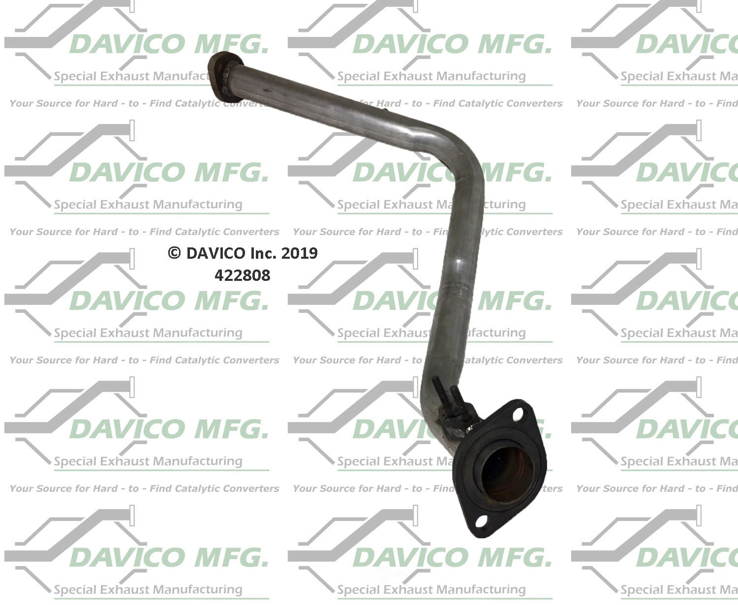 Davico Mfg 422808 Exact-Fit Exhaust Pipe