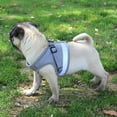 thumbnail image 4 of Reflective Dog Harness No Pull Outdoors Travel Pet Chest Strap Vest Walking Running Dogs Collars for Small Medium Dogs, 4 of 5