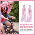 thumbnail image 3 of 4Pcs Colorful Bike Streamers Scooter Tassels Bike Handlebar Streamers Decorative Scooter Streamers, 3 of 9
