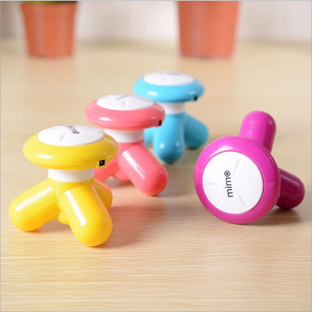 ZTTD Mini Massager Electric Handheld USB Rechargeable Full Body Massage, Random Color