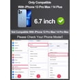 thumbnail image 2 of Protector de pantalla GIGIKISS mate para iPhone 13 Pro Max/14 Plus, 2 of 7