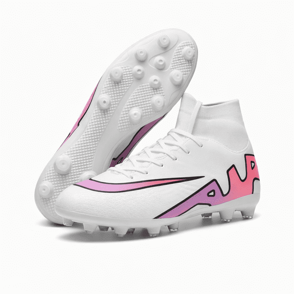 Soccer Cleats Boots Firm Ground Soccer Cleats for Men Women size 40