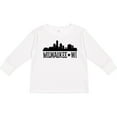 thumbnail image 3 of Inktastic Milwaukee Wisconsin City Skyline Boys or Girls Long Sleeve Toddler T-Shirt, 3 of 5