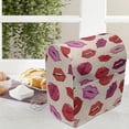 thumbnail image 3 of Kiss Stand Mixer Cover, Repetitive Woman Lips in Warm Toned Listicks, Kitchen Appliance Organizer Bag Cover with Pockets, 5 Quarts, Pale Rose and Multicolor, by Ambesonne, 3 of 4