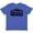 Vintage Royal Blue, variant on Inktastic Miami Skyline Grunge Youth T-Shirt