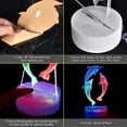 thumbnail image 6 of LETOUR 3D Dolphin Lamp Bedside Table Lamp 7 Colour Changing Touch Table Lamp Decoration for Chrismas Gift Kids Women Girls Kids Toys Gifts, 6 of 6