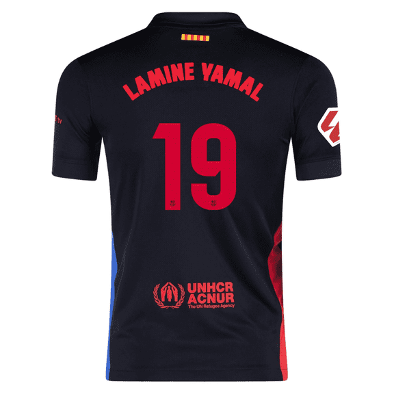 Lamine Yamal #10 Barcelona Soccer Jersey Away 24/25