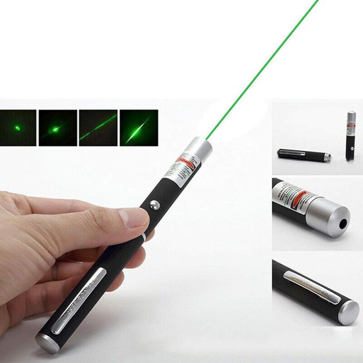 5 PCS Small Laser Pointer Pen 532nm Green Light Visible Beam 1mW For conference presentation