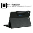 thumbnail image 5 of Allytech Case for Apple iPad 10.2" 8th 7th Gen/ iPad Air 3, Multi Angle Stand Document Pocket Business Type Folio Flip Auto Sleep Wake Shockproof Case Cover Compatible with Keyboard, Black, 5 of 5