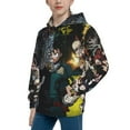 thumbnail image 5 of My Hero Academia Hoodie 3D Print Pullover Hooded Long Sleeve Sweatshirts Tops Blouse with Pocket for Boys Girls Small, 5 of 7