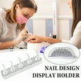 thumbnail image 2 of RAGUPEL Magnetic Nail Stand Fake Nail Display Holder Professional Nail Art Kit with Double-Sided Tape DIY Nail Art Accessories, 2 of 7