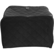ifundom Black Polyester Toaster Dust Cover Household Appliance Protector Cover 1 Set