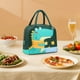 thumbnail image 5 of Lonchera, Bento Boxes Bolsa térmica Lonchera Bolsa portátil Bolsa conveniente Clase de trabajo Estudiantes Traen arroz Paquete Lonchera de papel de aluminio Lonchera Lonchera térmica, 5 of 5