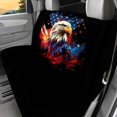 thumbnail image 2 of FUIALDOLG 4th of July Non-Slip Replacement Seat Protectors Set of 2 Waterproof All Weather Car Back Seat Cover for Auto Car Interior, 2 of 7