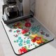 thumbnail image 3 of Alfombrilla para barra de café, accesorios para encimera, absorbente, para ocultar manchas, con respaldo de goma, alfombrillas de secado de platos para encimera,Hermosa flor,24, 3 of 6