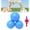3pcs Blue, variant on Reusable Inflatable Balloon Arch Kit – Linked PVC Balloons with Elastic Bands, Quick Setup for Weddings & Parties
