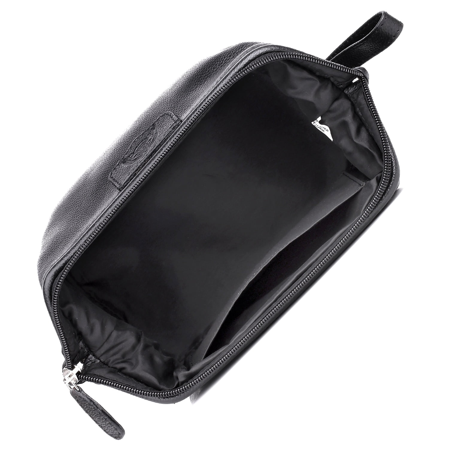 Dopp Men's Business Class Travel Express Mini-Framed Travel Kit Leather, Black