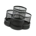 thumbnail image 4 of Soporte de lápiz de metal Cepille de almacenamiento Soporte de lápiz de almacenamiento Versátiles Versátiles de almacenamiento de papelería creativa negro, 4 of 8