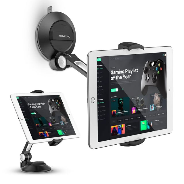 Soporte con ventosa para tablet o teléfono AboveTek iPad, color negro