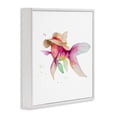 thumbnail image 3 of Stupell Industries Bohemian Beach Fish Watercolor White Framed Giclee Art, 24 x 24, by Lanie Loreth, 3 of 8