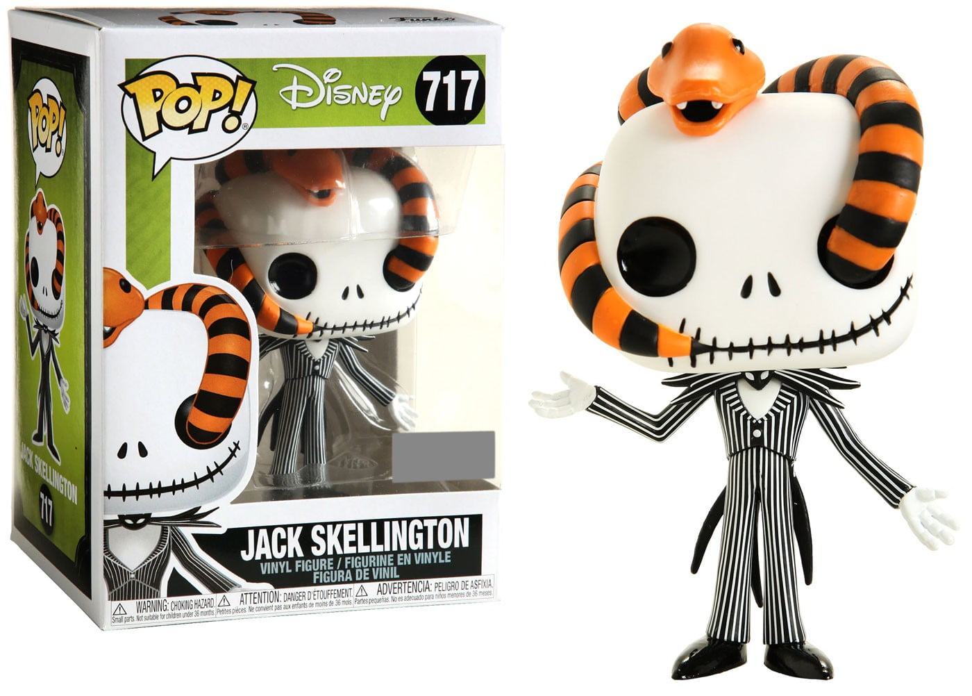 The Nightmare Before Christmas Jack Skellington Figure 15" Skull Heads Doll Toys