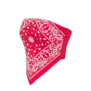 Made by Olivia Womens Sexy Paisley/ Tie Dye Bandana Tube Crop Top Shirt- Made in USA