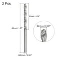 thumbnail image 2 of Uxcell 2.2mm C2/K20 Tungsten Carbide Straight Shank Spiral Flutes Twist Drill Bit 2 Pack, 2 of 5