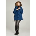 thumbnail image 4 of Ellos Women's Faux Fur Trim Parka Jacket, 4 of 5