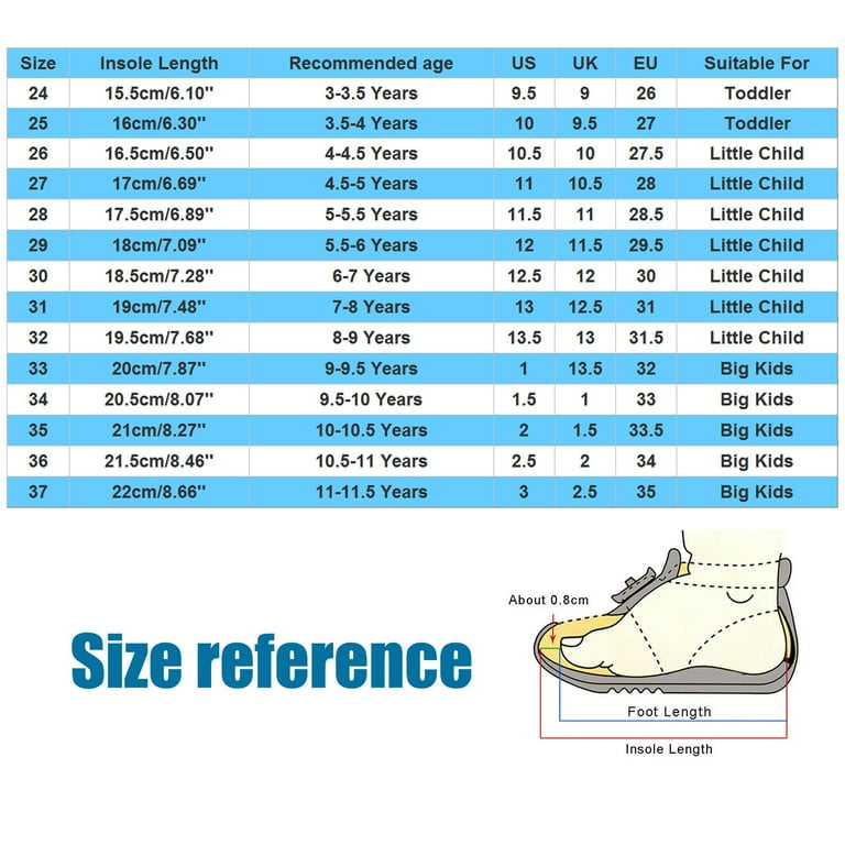 9t shoe size best sale age